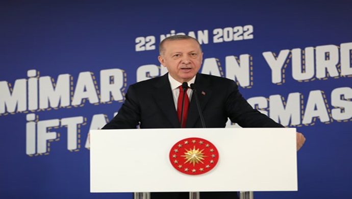 Cumhurbaşkanı Erdoğan, öğrencilerle iftar yemeğinde bir araya geldi