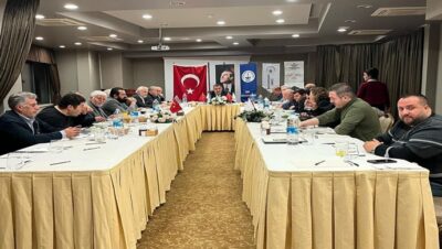 İzmir Konfederasyonu Genel Başkanı Ferhan Ademhan Başkanlığında olağan yönetim kurulu toplantısı yapıldı