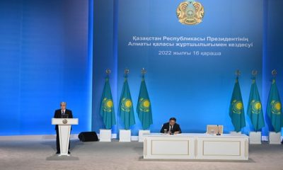 Мемлекет басшысы Алматы қаласының жұртшылығымен кездесті