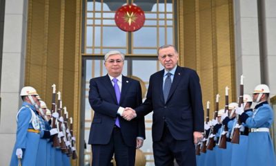 Касым-Жомарт Токаев провел переговоры с Президентом Турции Реджепом Тайипом Эрдоганом