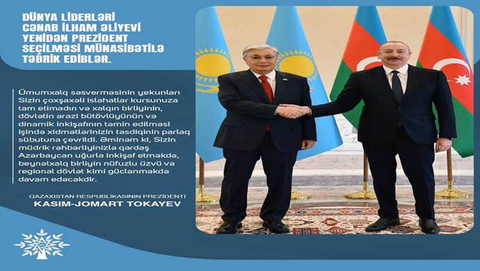 Kazakistan Cumhuriyeti Cumhurbaşkanı Kasım-Jomart Tokayev’den