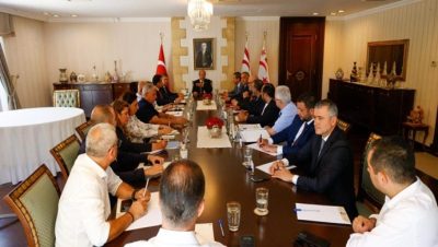 Cumhurbaşkanı Ersin Tatar’ın başkanlığında, geniş katılımlı bir istişare toplantısı gerçekleştirildi
