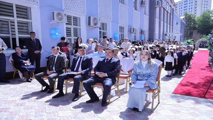 Knowledge Day at the International School in Dushanbe