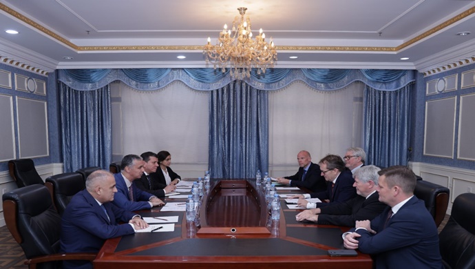 Meeting of the First Deputy Minister with the Head of the OSCE PA Delegation