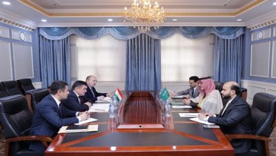 The meeting of the Deputy Minister with the Ambassador of Saudi Arabia