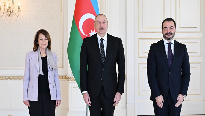 İlham Aliyev, İspanya’nın Azerbaycan’a yeni atanan büyükelçisinin itimatnamesini kabul etti